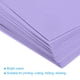 thumbnail image 4 of Papel de Copia de Colores Uxcell 8.3x11.7" 80gsm Púrpura Claro 25 Hojas, 4 of 5