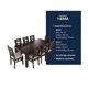 thumbnail image 5 of Juego de Comedor Sevilla 8 Sillas chocolate Mesa Rectangular Madera, 5 of 6