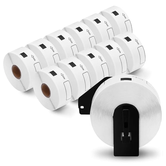 Rollos De Etiquetas Dk 1201 De 29 Mm X 90 Mm Para Brother Ql