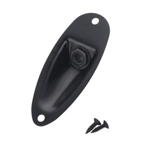 Magideal - Jack De Guitarra Eléctrica Guitar Guitar Jack Jack Professional 6.35 Mm Con Tornillos , Negro