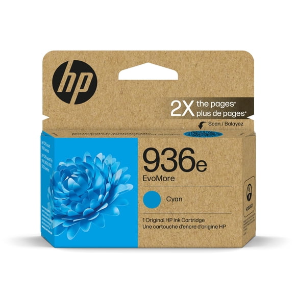 Cartucho De Tinta 936e Evomore Cyan Para Officejet Serie 9120
