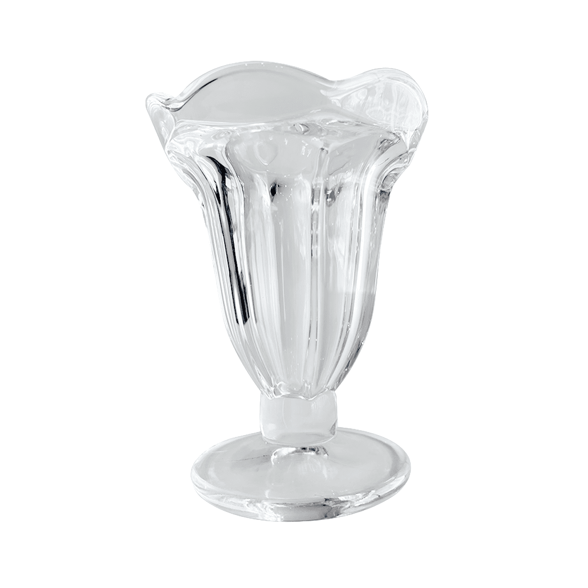 Kryos - Set 2 Copas Helado Tulipa Vidrio 190 Ml