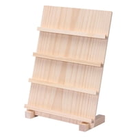 Magideal - Soporte De Exhibición De De Madera Soporte De Exhibición De Tarjetas De Toalla De Joyería Para Espectáculos Con Base De Múltiples Capas Exhibid , 4 Capas, Otros