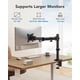 thumbnail image 2 of Soporte HUANUO Single para monitores de 13 a 32 pulgadas de hasta 8 kg, 2 of 7