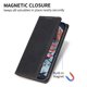 thumbnail image 5 of Funda tipo cartera con bloqueo RFID para iPhone 17 Pro Max Con tapa abatible, portatarjetas, cierre magnético, TPU y soporte Negro, 5 of 6
