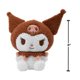 thumbnail image 2 of Peluche Jazwares Hello Kitty and Friends 8 Kuromi Velveteen, 2 of 6