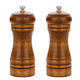 thumbnail image 1 of Juego de 2 molinillos de sal y pimienta de madera con núcleo de cerámica., 1 of 5