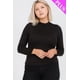 thumbnail image 4 of Top Liso de Cuello Alto de Talla Grande 1XL, 4 of 9