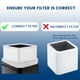 thumbnail image 5 of Paquete De 2 Filtros De Repuesto Compatibles Con Blue Pure 211+, 5 of 7