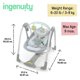 thumbnail image 5 of Baby Swing Ingenuity Swing 'n Go portátil plegable de 5 velocidades, 5 of 9