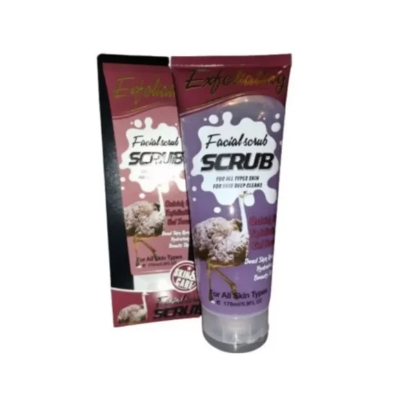 Exfoliante Facial En Gel De Aceite De Avestruz Efecto Peeling