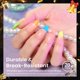 thumbnail image 4 of Puntas de uñas postizas en gel con forma de escarabajos, tamaño mediano, color almendra Etch-X, 4 of 7