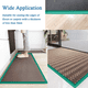 thumbnail image 5 of Protector de borde de 2 metros - Tira de PVC para borde de alfombra - Tiras de transición de goma para piso - Moldura autoadhesiva, 5 of 5