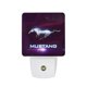 thumbnail image 1 of Ford Mustang Luz nocturna LED con sensor de anochecer a amanecer para dormitorio, baño, pasillo, escaleras - Lámpara LED nocturna de enchufe, 0.5W - 1 pieza, 1 of 6
