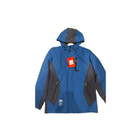 Genérico - Chaqueta Cortaviento Deportiva Ultra Liviana Micropolar Azul Marino, Talla L