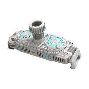 Bothyi - Radiador De Teléfono Móvil Con Soporte Para Ver Dramas Live Streaming Gaming White