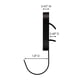 thumbnail image 3 of Ganchos de pared 3M CLAW, 11,34 kg, pesados, para colgar, paquete de 4, 3 of 9