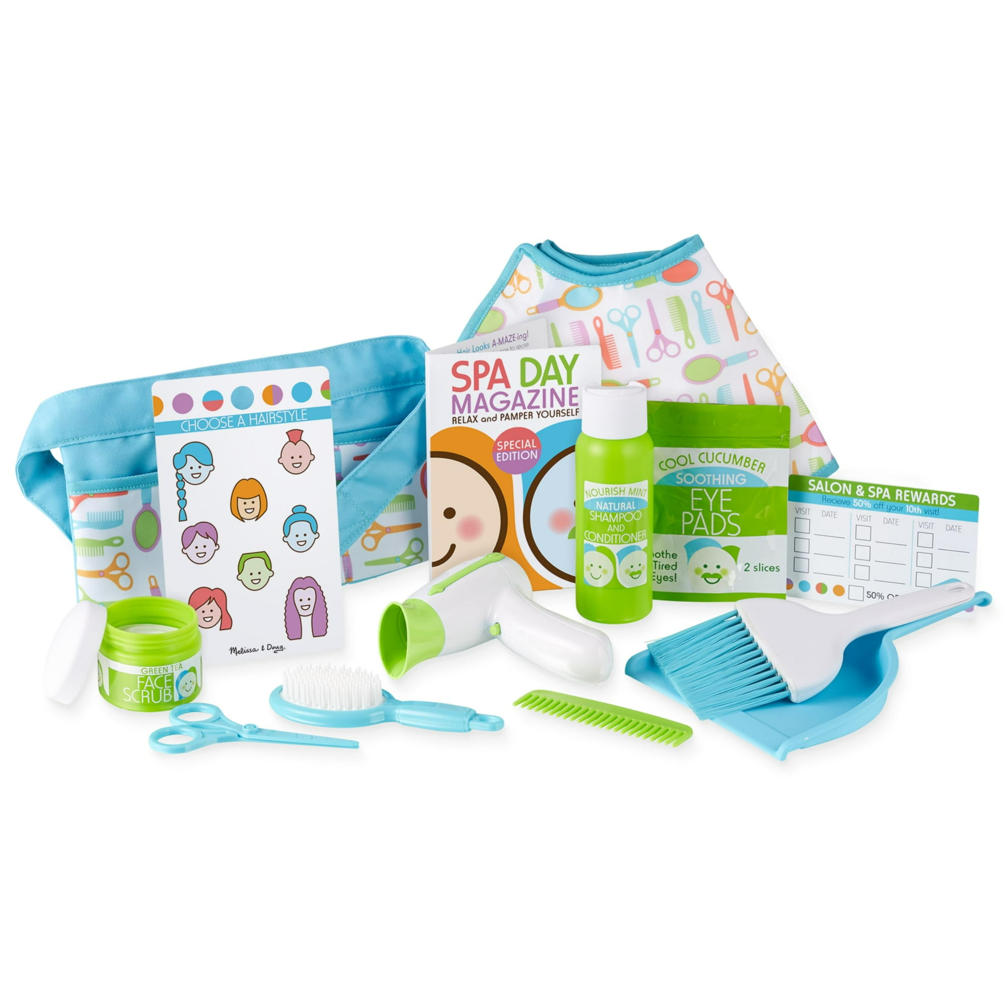 Set De Juego Para Salón Y Spa Melissa & Doug Love Your Look, 16 Piezas
