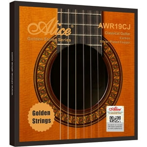 Cuerdas Alice Awr19Cj-H Carbono Cobre Oro Guit.Clás.Conciert
