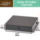 thumbnail image 4 of Soporte para cápsulas de café Nifty Solutions Nifty Rolling Mini negro, 4 of 6