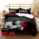 thumbnail image 1 of Mike Tyson Boxing Champion Bedding Set,Duvet Cover Bed Set Quilt Cover Pillowcase, Boys Girls Adults Bed Sheets, 1 of 5
