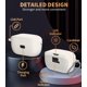 thumbnail image 4 of Estuche de silicona WADVCU para JBL Vibe Buds – Albaricoque, 4 of 6