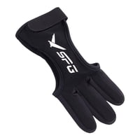 Ioensy - Guante De Tiro Con Arco De 3 Dedos Compuesto De Protección Arco Recurvo Equipo De Caza Protector Xl