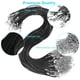 thumbnail image 4 of Collares, cadenas y cordones para pulsera, 100 unidades, piel negra, 1,5 mm, 4 of 7