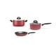 thumbnail image 1 of Juego De Ollas 5 Piezas Brinox Maple Rojo, 1 of 4
