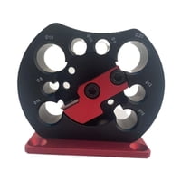 Ioensy - Kit De Plantilla Para Hacer Espigas Ajustables De 8 Agujeros Para Varillas De Madera De Carpintero Y Carpintería