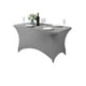 thumbnail image 2 of Mantel Forro Spandex Para Mesa Plegable 1.80 Mts, Gris, 2 of 3