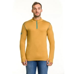 Hardwork - Polera Dry Fit Hw Spx Manga Larga Hombre Mustard