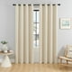 thumbnail image 1 of suxuMhao Cortinas Blackout 2 Paneles,42x84in Beige,Cortina Blackout con Protección Solar para Dormitorio,Cortinas Blackout con Aislamiento Térmico de 84 Pulgadas de Largo,Cortinas de Poliéster, 1 of 5