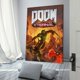 thumbnail image 3 of Doom Eternal Cuadro decorativo colgante - Arte de pared - Póster enmarcado - Decoración de pared - Regalos para familia, amigos y aficionados 20*30 cm, 3 of 6
