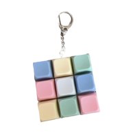 Magideal - Llavero Con Teclado Antiestrés, Accesorio Creativo, Novedoso, Botón Antiestrés De 9 Teclas Para Niños, Adultos, Estudiantes, Hombres, Mujeres Y Adoles Estilo B