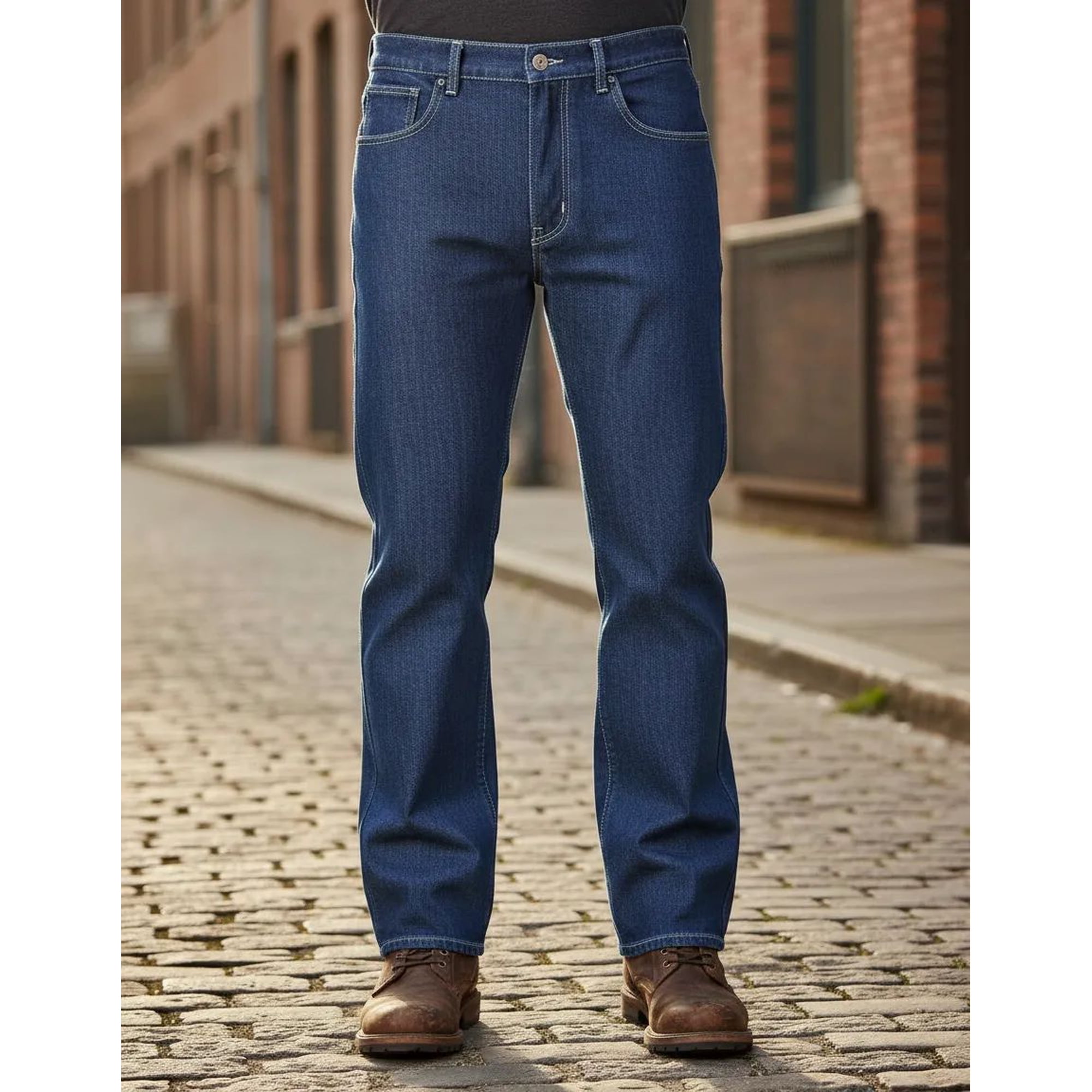 Metalfer - Jeans Azul Prelavado Ready To Wear Talla 56