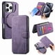 thumbnail image 1 of Funda Billetera Magnética para iPhone 16 Pro Max Soporte Tarjetas Desmontable Morado, 1 of 6