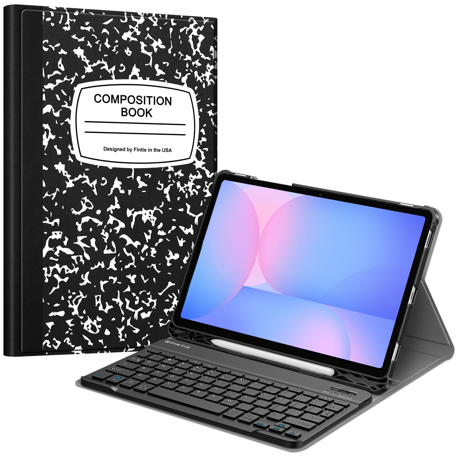 Funda De Teclado Fintie Para Samsung Galaxy Tab S10 Fe/s9 Fe 5g