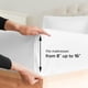 thumbnail image 2 of Sábana ajustable CGK Unlimited Hotel Luxury Queen White, 2 of 6