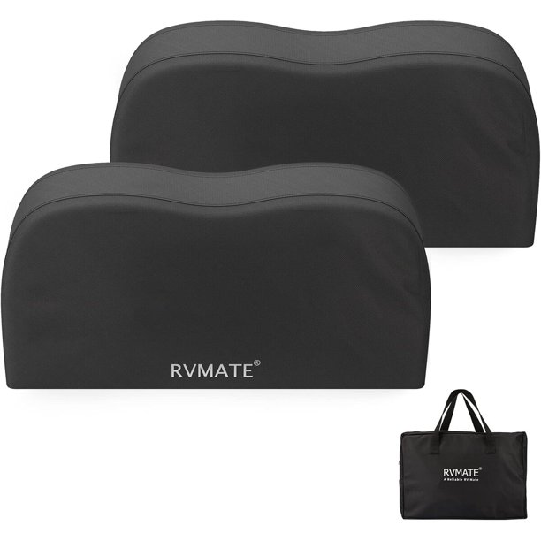 RVMATE RV Tire Covers, cubiertas para ruedas de doble eje, paquete de 2, para neumáticos de 27 a 30 pulgadas