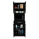 thumbnail image 3 of Mueble Microondas 4 Puertas 1 Cajon Fm-003N Negro, 3 of 11