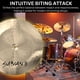 thumbnail image 5 of Platillo chino Sabian Stratus 18 B20 con acabado natural en bronce, 5 of 9