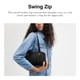 thumbnail image 2 of Bandolera The Originals Swing Zip Black, 2 of 6