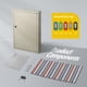 thumbnail image 3 of Caja de llaves SHANTRA de metal, montaje en pared, 64 posiciones, color blanco, 3 of 7