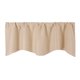 thumbnail image 1 of Panel Cortina Cortina Cenefa De Color Sólido Para Cocina Windows Camel, 1 of 5