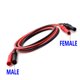 thumbnail image 3 of Cable de prueba Bei Qian 100 cm 4 mm con conector banana 14 AWG, 3 of 5