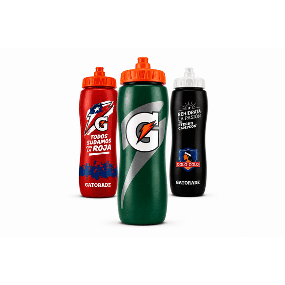 Botella Deportiva Gatorade Verde 947 ml Squeeze Libre de BPA