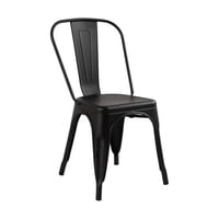 Topmarket - Silla Tolix Negra Para Terraza