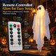 thumbnail image 4 of Fantasma de Halloween Yhouses 150 cm iluminado para decoración exterior, 4 of 8