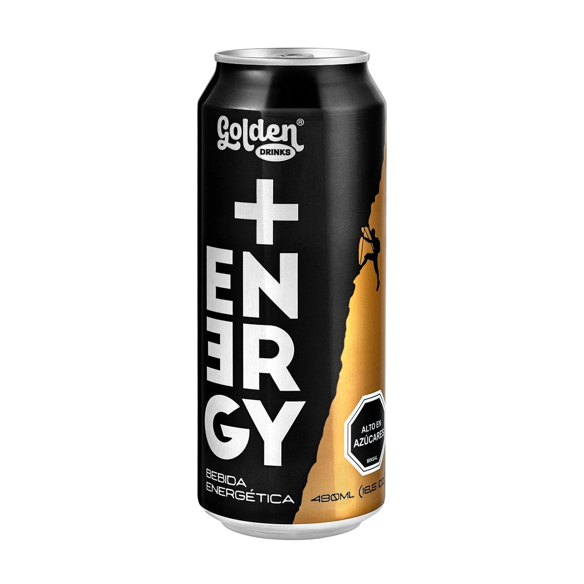 Pack 24 Unidades Bebida Energetica Golden Drinks Energy + Lata 490cc